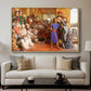 The Finding of the Saviour in the Temple, 1854-1860 - Floater Framed Canvas Print