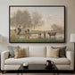Cows in a Marshy Landscape, c. 1873-1874 - Floater Framed Canvas Print