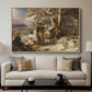 The Day's Sport, 1826 - Floater Framed Canvas Print
