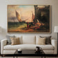 Fisherman's Family from Chioggia, 1838 - Floater Framed Canvas Print