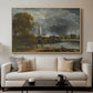 Salisbury Cathedral from the Meadows, c. 1831 - Floater Framed Canvas Print