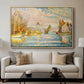 The Lighthouse at Groix, 1925 - Floater Framed Canvas Print