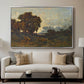 Sunset on the Allier (Soleil couchant sur l'Allier), 1904 - Floater Framed Canvas Print