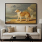 Rough-Coated Collie, 1809 - Floater Framed Canvas Print