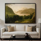 Hudson River Scene, 1857 - Floater Framed Canvas Print