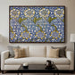 Kennet - Indigo/Gold, 1883 - Floater Framed Canvas Print