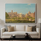 The Roman Forum, c. 1860 - Floater Framed Canvas Print