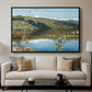 Thunderclouds on the Horizon, 1897 - Floater Framed Canvas Print