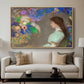 Portrait of Violette Heymann, 1910 - Floater Framed Canvas Print
