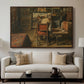 The Retoucher (The Restorer), 1876 - Floater Framed Canvas Print