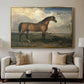 Eagle, A Celebrated Stallion, 1809 - Floater Framed Canvas Print
