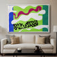 The Lagoon (Le lagon), from Jazz, 1947 - Floater Framed Canvas Print