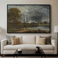 Salisbury Cathedral from the Meadows, c. 1831 - Floater Framed Canvas Print