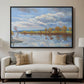 The Banks of the River Seine, 1893 - Floater Framed Canvas Print
