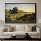Hagar in the Wilderness, 1835 - Floater Framed Canvas Print