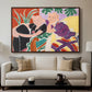 The Conversation, 1938 - Floater Framed Canvas Print