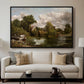 The White Horse, 1819 - Floater Framed Canvas Print