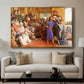The Finding of the Saviour in the Temple, 1854-1860 - Floater Framed Canvas Print