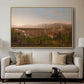 View of Florence from San Miniato, 1837 - Floater Framed Canvas Print