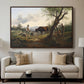 Shepherd with Billy Goat, c. 1830 - Floater Framed Canvas Print