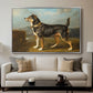 A Terrier in a Landscape, c. 1811 - Floater Framed Canvas Print