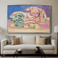 Ilyssus from the Parthenon, 1908 - Floater Framed Canvas Print
