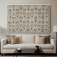 Long Cushion Cover (Printed Textile), c. 1600 - Floater Framed Canvas Print