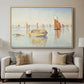 Concarneau, Quiet Morning, Opus 219, 1891 - Floater Framed Canvas Print