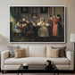 The Waagepetersen Family, 1836 - Floater Framed Canvas Print