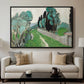 Landscape with Cypresses and Olive Trees near Nice, c. 1918 - Floater Framed Canvas Print