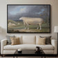 A Border Leicester Ewe, c. 1795-1800 - Floater Framed Canvas Print