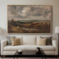 Hampstead Heath, 1825 - Floater Framed Canvas Print