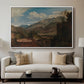 Bonneville, Savoy, 1803 - Floater Framed Canvas Print