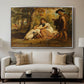 Measure for Measure, or The Biter Bit, 1840 - Floater Framed Canvas Print