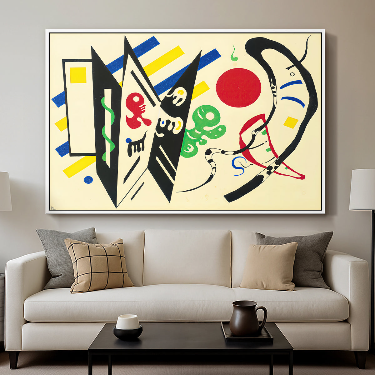 Reciprocity (Réciproque), 1935 - Floater Framed Canvas Print