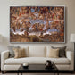 The Last Judgment (Charon's Boat and the Damned), 1536-1541 - Floater Framed Canvas Print