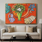 Still Life with a Magnolia (Nature morte au magnolia), 1941 - Floater Framed Canvas Print