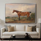 A Hunter in a Landscape, c. 1810 - Floater Framed Canvas Print
