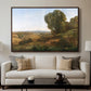 Souvenir of Roquemaure in the Gard, c. 1853 - Floater Framed Canvas Print