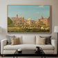 The Roman Forum, c. 1860 - Floater Framed Canvas Print