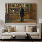 The Picture Lover, 1884 - Floater Framed Canvas Print