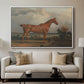 Hunter in a Landscape, 1810 - Floater Framed Canvas Print