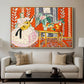 The Lute (Le luth), 1943 - Floater Framed Canvas Print