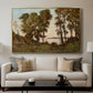 The Banks of the Allier, 1894 - Floater Framed Canvas Print
