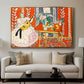 The Lute (Le luth), 1943 - Floater Framed Canvas Print