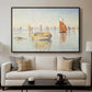 Concarneau, Quiet Morning, Opus 219, 1891 - Floater Framed Canvas Print