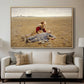 Worn Out (Udslidt), 1889 - Floater Framed Canvas Print
