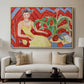 Michaella, 1943 - Floater Framed Canvas Print
