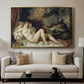 Danaë, c. 1560-1565 - Floater Framed Canvas Print