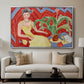 Michaella, 1943 - Floater Framed Canvas Print